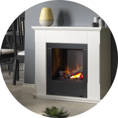 Shop fire & surrounds